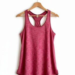 Lululemon Heathered Red Racerback Tank